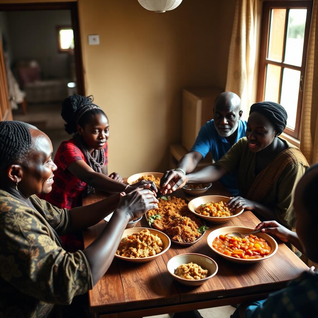 African gluten-free staples: millet, sorghum, cassava