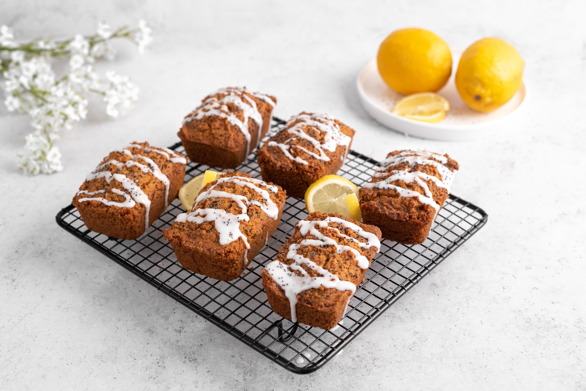 Lemon & Poppy Seeds Miniloaves